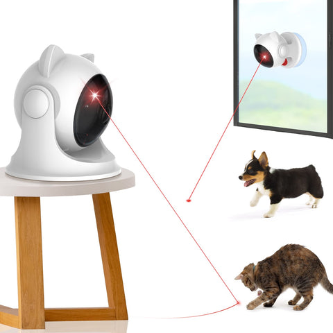 Automatic Cat Laser Toy Interactive Cat Toys for Indoor Cats/Kitty/Dogs,Laser Toys for Bored Indoor Adult Cats