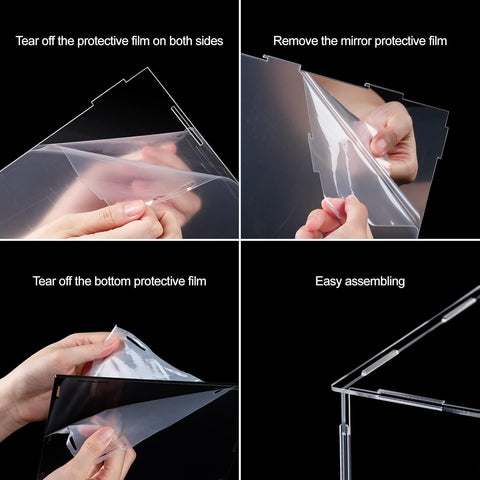 Acrylic Transparent Display Box with 95% Light Transmittance - Boxalls # Acrylic Transparent Display Box with 95% Light Transmittance Boxalls