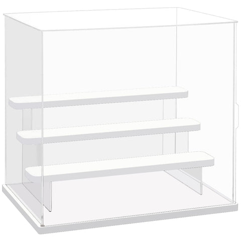 Acrylic Transparent Display Box - Double-Layer Trapezoidal Design - Boxalls # Acrylic Transparent Display Box - Double-Layer Trapezoidal Design Boxalls