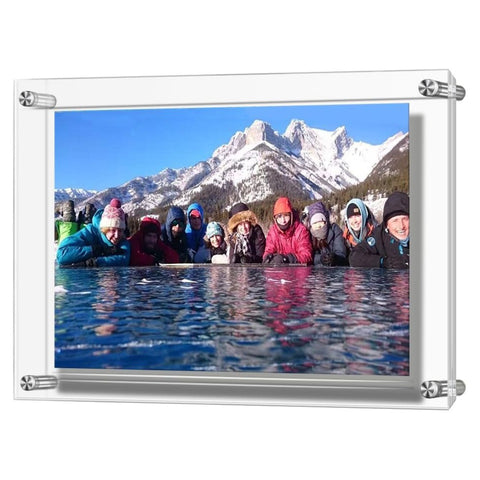 Clear Acrylic Wall Frame - Perfect for Displaying Photos and Certificates - Boxalls # Clear Acrylic Wall Frame - Perfect for Displaying Photos and Certificates Boxalls