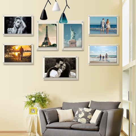 Clear Acrylic Wall Frame - Perfect for Displaying Photos and Certificates - Boxalls # Clear Acrylic Wall Frame - Perfect for Displaying Photos and Certificates Boxalls