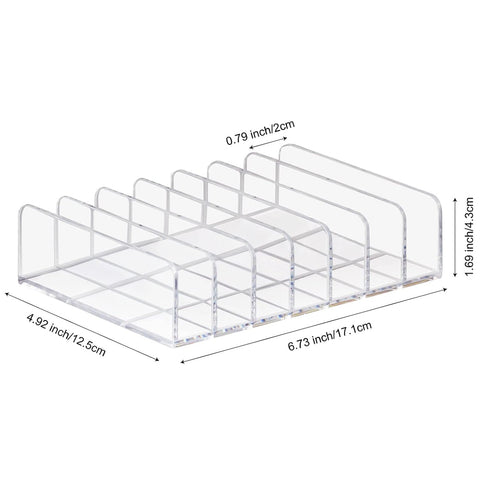 Multi-Purpose Divided Storage Rack - Durable, Easy-to-Clean Acrylic Design, 2-Pack - Boxalls # Multi-Purpose Divided Storage Rack - Durable, Easy-to-Clean Acrylic Design, 2-Pack Boxalls