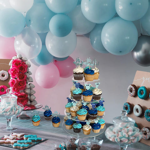 Multi-Tier Acrylic Cupcake Display Stand
