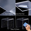 Transparent Acrylic Display Stand Set - Boxalls # Transparent Acrylic Display Stand Set Boxalls