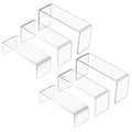Clear Acrylic Stand Display - Set of 2 - Boxalls # Clear Acrylic Stand Display - Set of 2 Boxalls