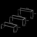 Clear Acrylic Stand Display - Set of 2 - Boxalls # Clear Acrylic Stand Display - Set of 2 Boxalls