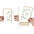 Premium Gold Frame Sign Stand-6 Pack - Boxalls # Premium Gold Frame Sign Stand-6 Pack Boxalls